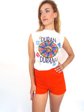 Load image into Gallery viewer, Vintage 70s High-Waisted Orange Gym Shorts -- Size Extra Small/Small