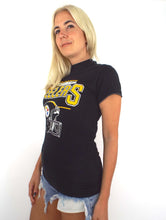 Load image into Gallery viewer, Vintage 80s Pittsburgh Steelers Helmet Tee Size Small