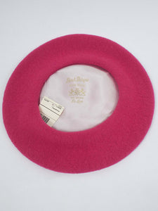 Pink vintage beret