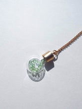 Load image into Gallery viewer, Vintage 70s Birthstone Gemstone Bottle Necklace - Many colors available!