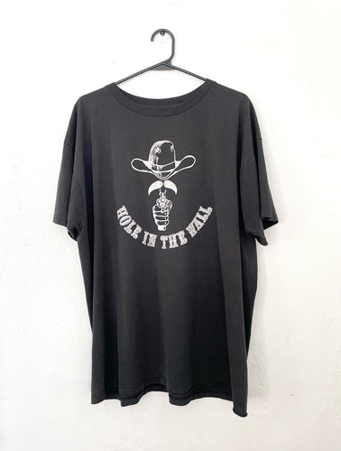 Vintage Distressed Oversized Hole in the Wall Saloon Tee