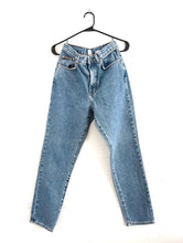 Load image into Gallery viewer, Vintage 90s Medium Wash Calvin Klein High Waist Mom Jeans -- Size 28