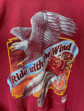 Load image into Gallery viewer, Vintage 90s 3D Emblem Harley-Davidson Ride With the Wind Eagle Sweatshirt