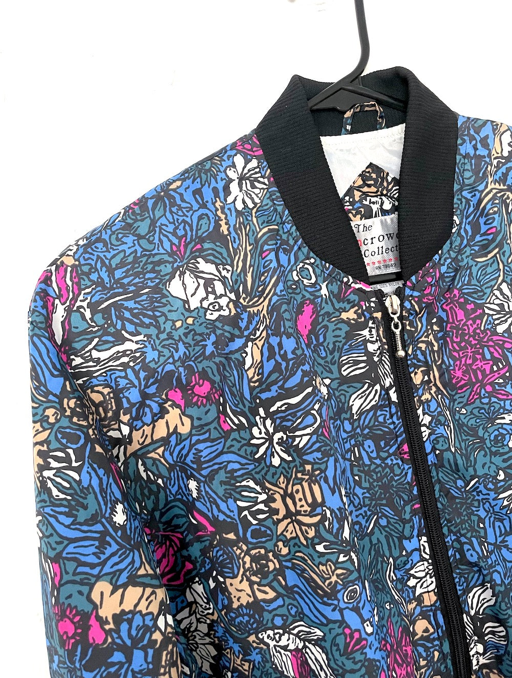Givenchy Printed Bomber Jacket (Floral and Fire Print): ASO