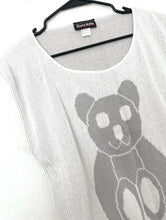 Load image into Gallery viewer, Vintage 80s Short Sleeve Teddy Bear Graphic Sweater