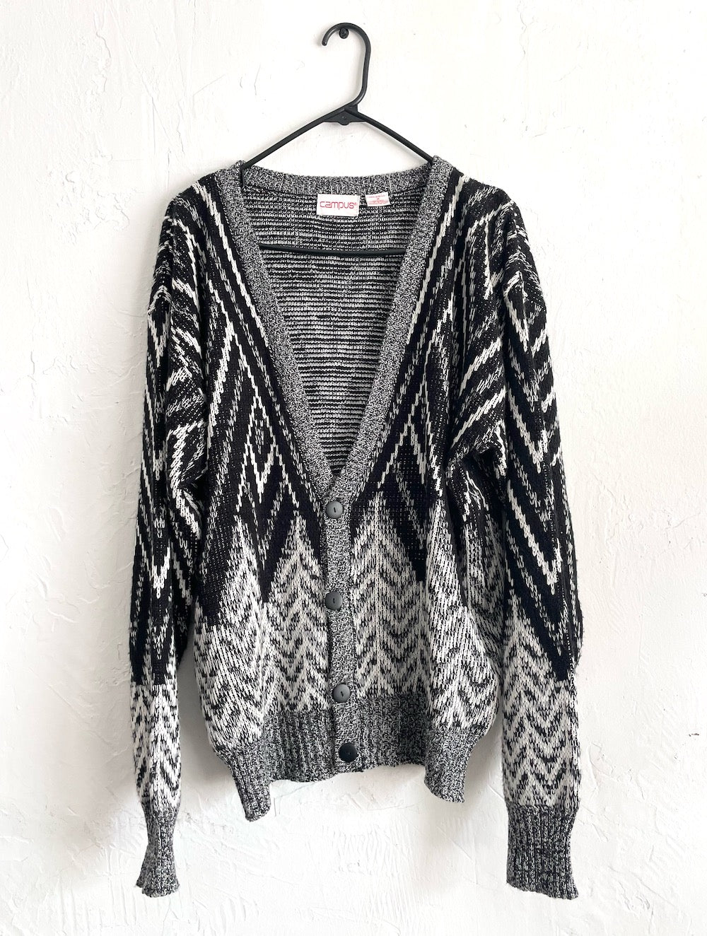 トップス argue 2WAY 90s CARDIGAN Zara Ribbed Cropped Button Cardigan Women's M Purple Boho