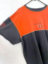 Load image into Gallery viewer, Vintage Y2K Black and Orange Oversized Harley-Davidson Tee