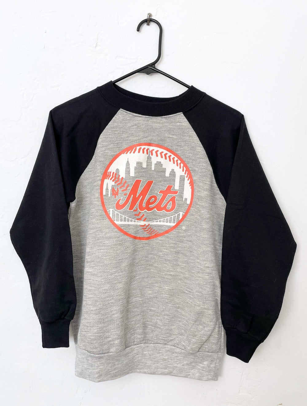Vintage 80s Deadstock New York Mets Raglan Sweatshirt