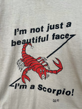 Load image into Gallery viewer, Vintage 70s Funny Scorpio Zodiac Sign Tee - Size Extra Small